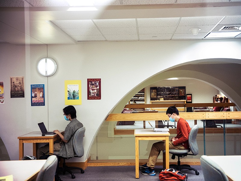 Choose the Cornell library you'd like to study or hang out in.