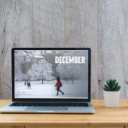 December desktop background