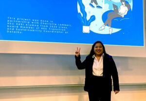 Vernice presented her MBA thesis on corporate social responsibility in startups in December 2022 at HEC Paris.