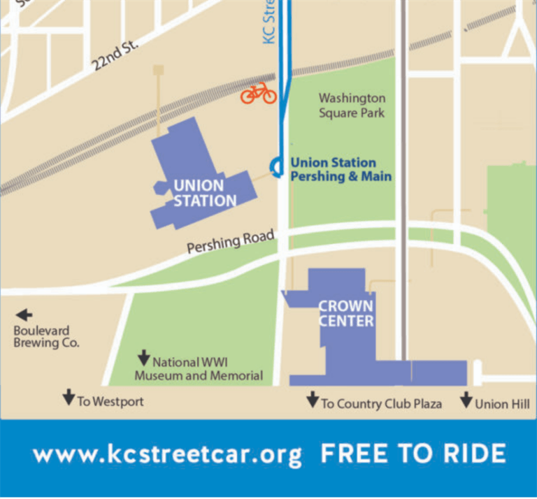 CCMA Rides the KC Streetcar 2023 Alumni, parents, and friends