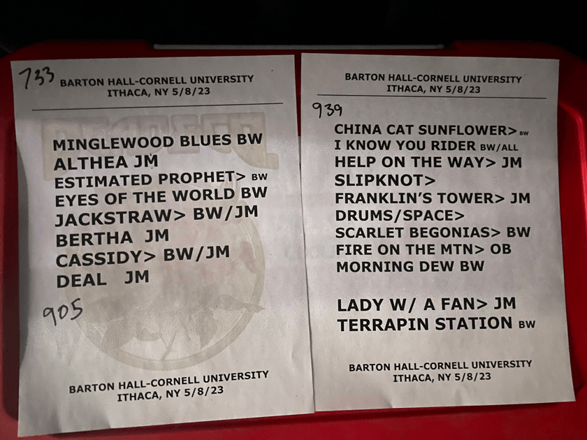 Missed the Dead & Company show? See the set list! Alumni, parents