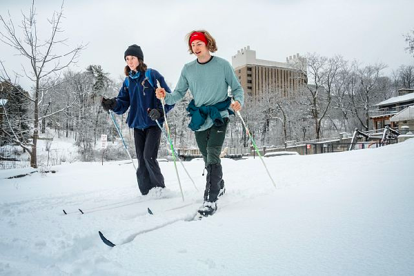 Choose your favorite winter sport around Ithaca: