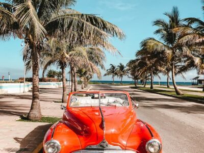 Travel with Cornell to Cuba - Car in Cuba