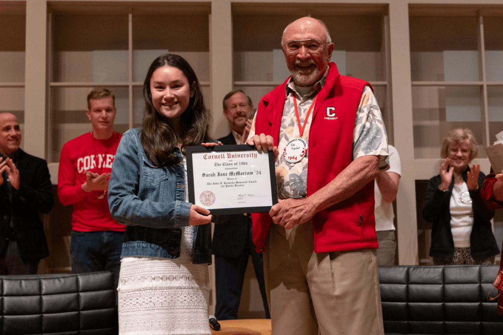 Class of 1964 celebrates public service, awards graduating senior ...