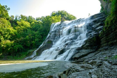 Ithaca waterfall