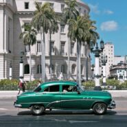 Vintage car in Havana, Cuba