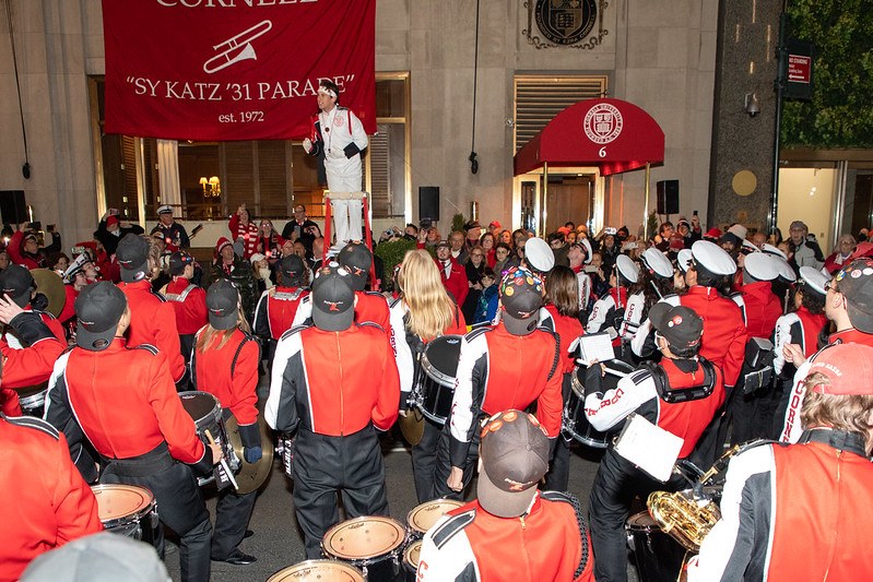 Marching band at the Sy Katz parade in 2022