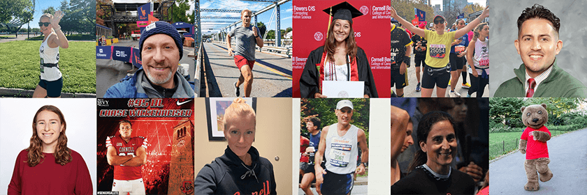 Cornellians running the NYC Marathon