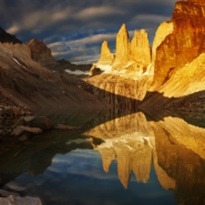 Torres del Paine granite towers in Patagonia