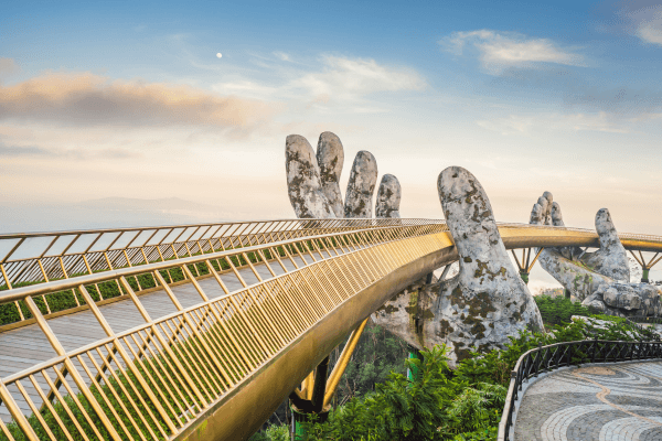 A bridge in Da Nang, Vietnam