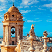 Aerial View of Cadiz, Spain