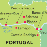 Map of Douro River Cruise