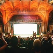 theater audience clapping