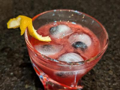 Applejack Eyeball Cocktail