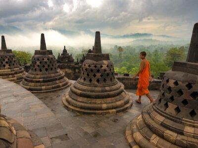 Borobudur, Kabupaten de Magelang, Java central, Indonésie