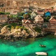 coastal town in Malta