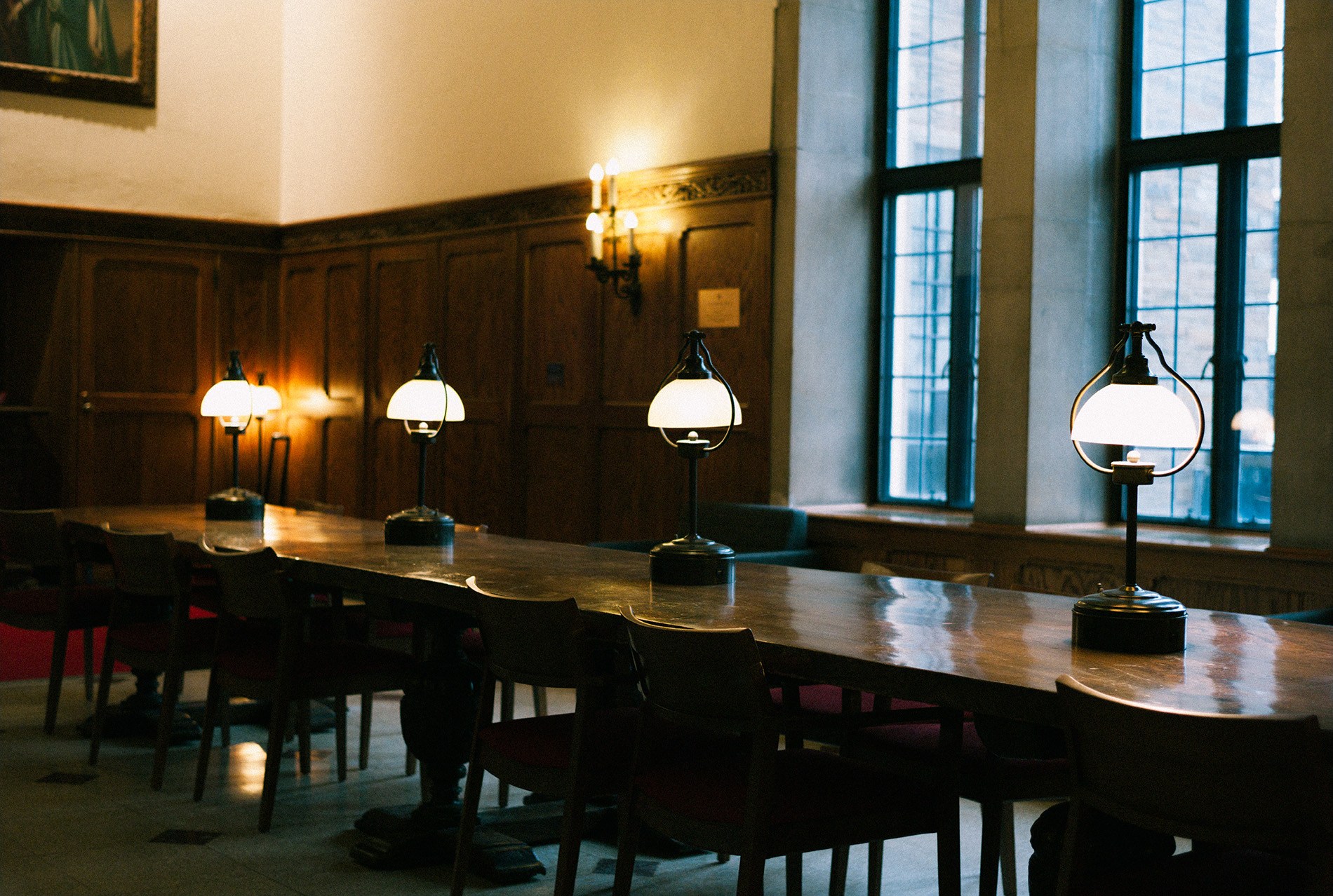 The Law Library is even quieter than a whisper.