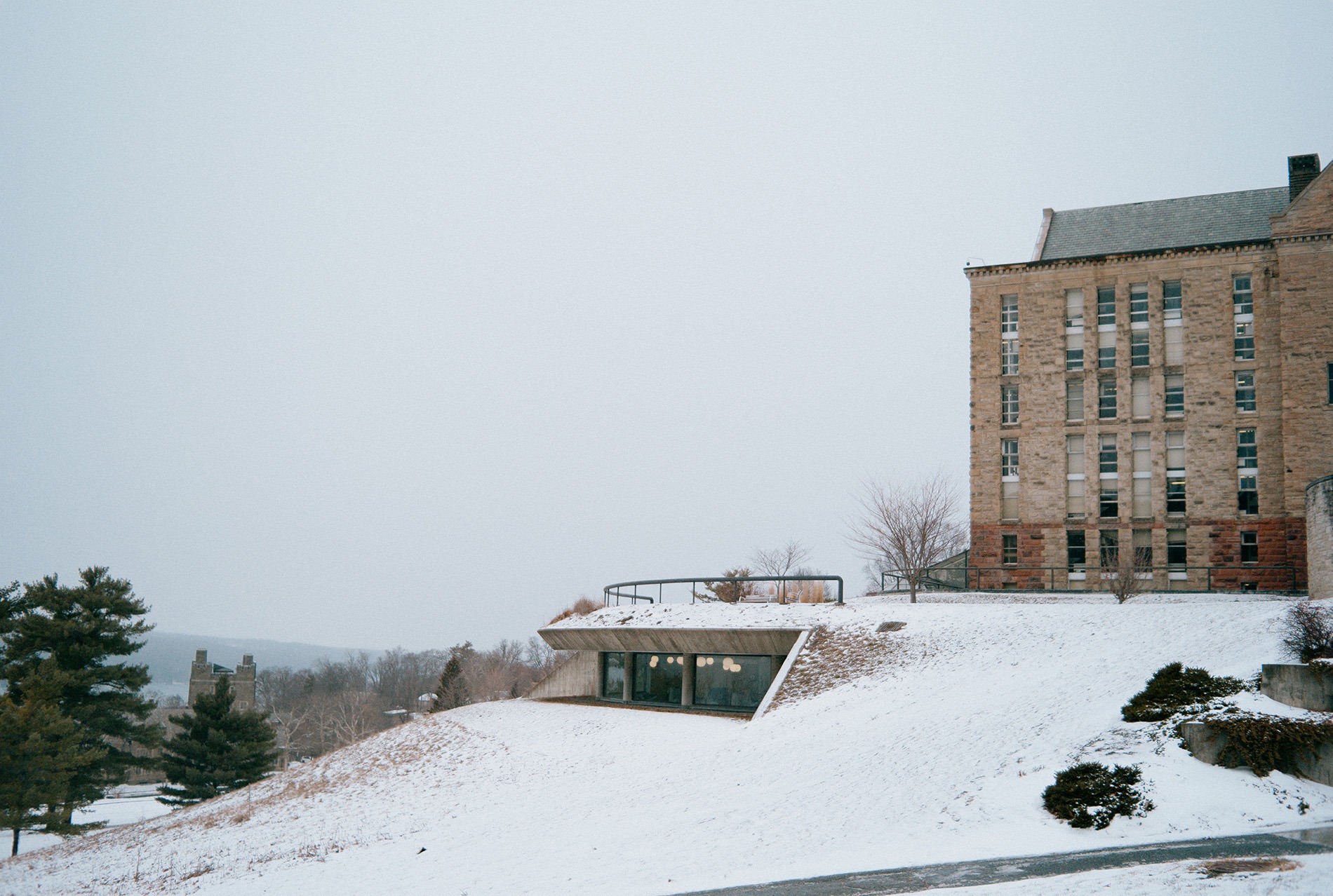 The view from Libe Slope is all to yourself.