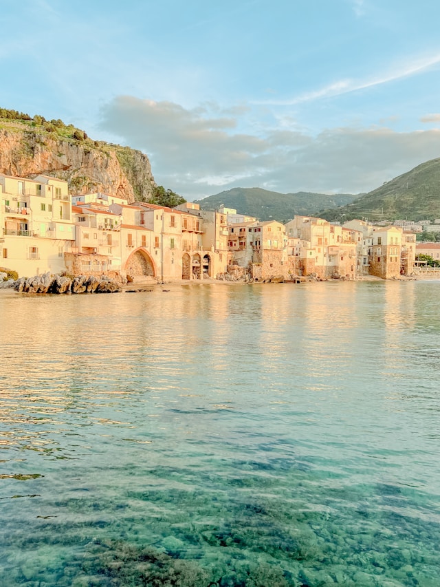 idyllic Sicilian waterfront