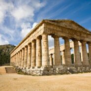 Greek temple at Segesta, Sicily