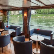 Lounge on board the MS River Crown