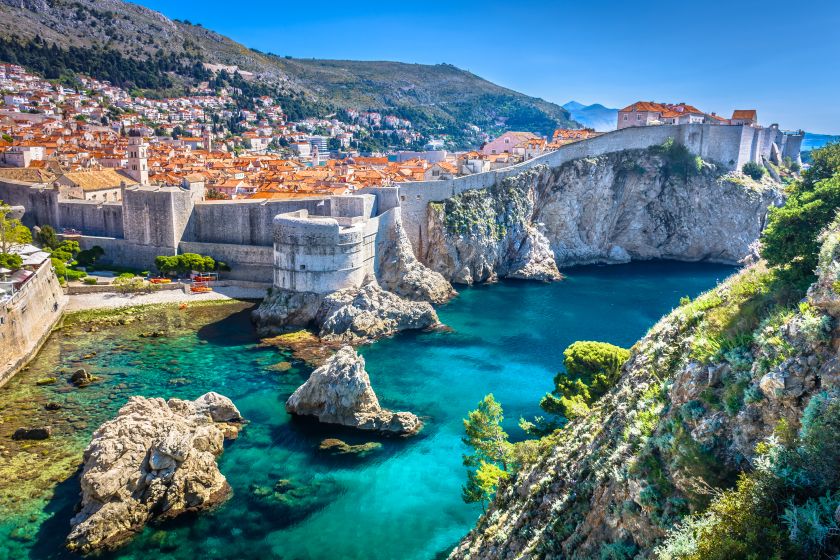 Dubrovnik, Croatia harbor