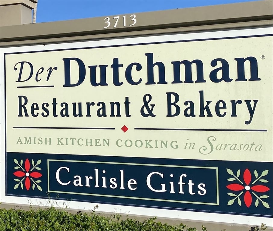 Der Dutchman restaurant sign