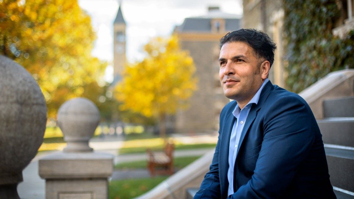 Farid Ferdows, who served as an Afghan interpreter for the U.S. Army, says Cornell welcomed him with academic support, financial aid and comradery with other veteran students.