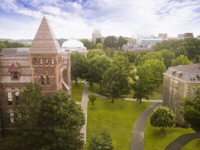 Cornell campus in summer