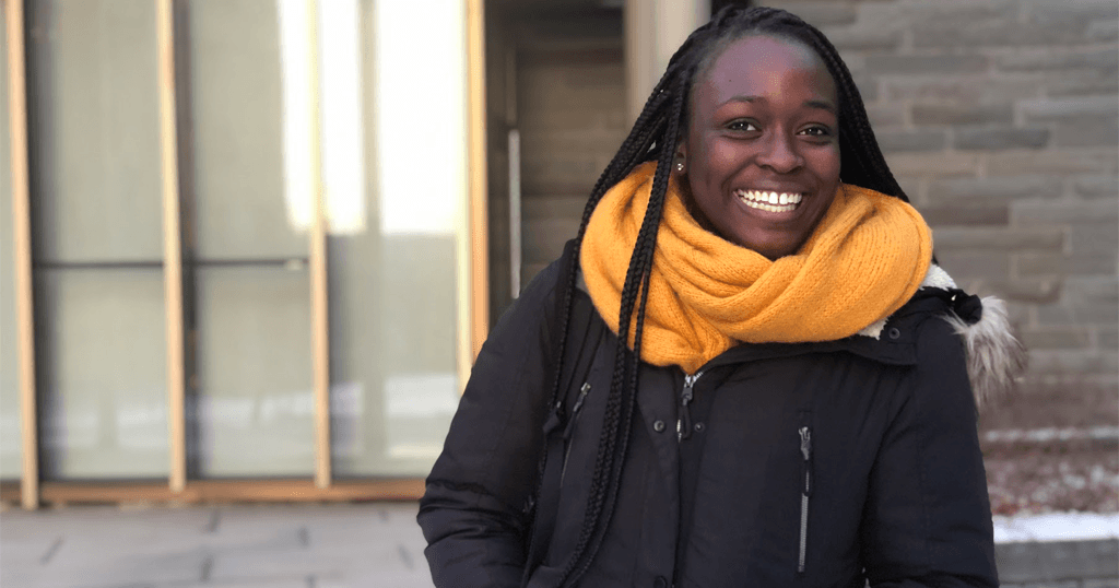 Efe Airewele ’20 on Cornell University’s West Campus